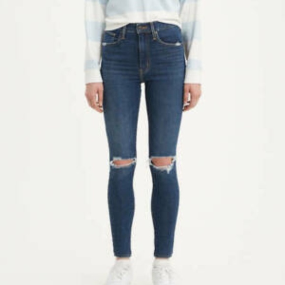 Levi's Size 25 Mile High Super Skinny‎ Denim Jeans - Picture 8 of 8